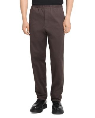Theory Relaxed Fit Tapered Moonsoft Cotton Pants