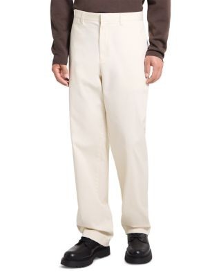 Theory Moonsoft Cotton Blend Straight Fit Chinos