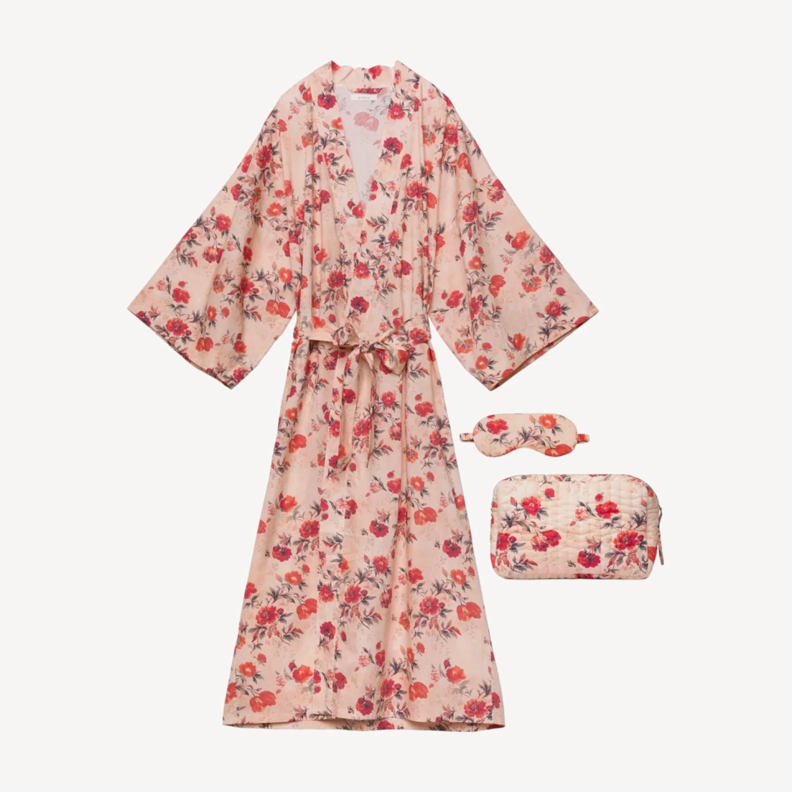 GRANDE QUINCE POUCH -- TULIP POSY