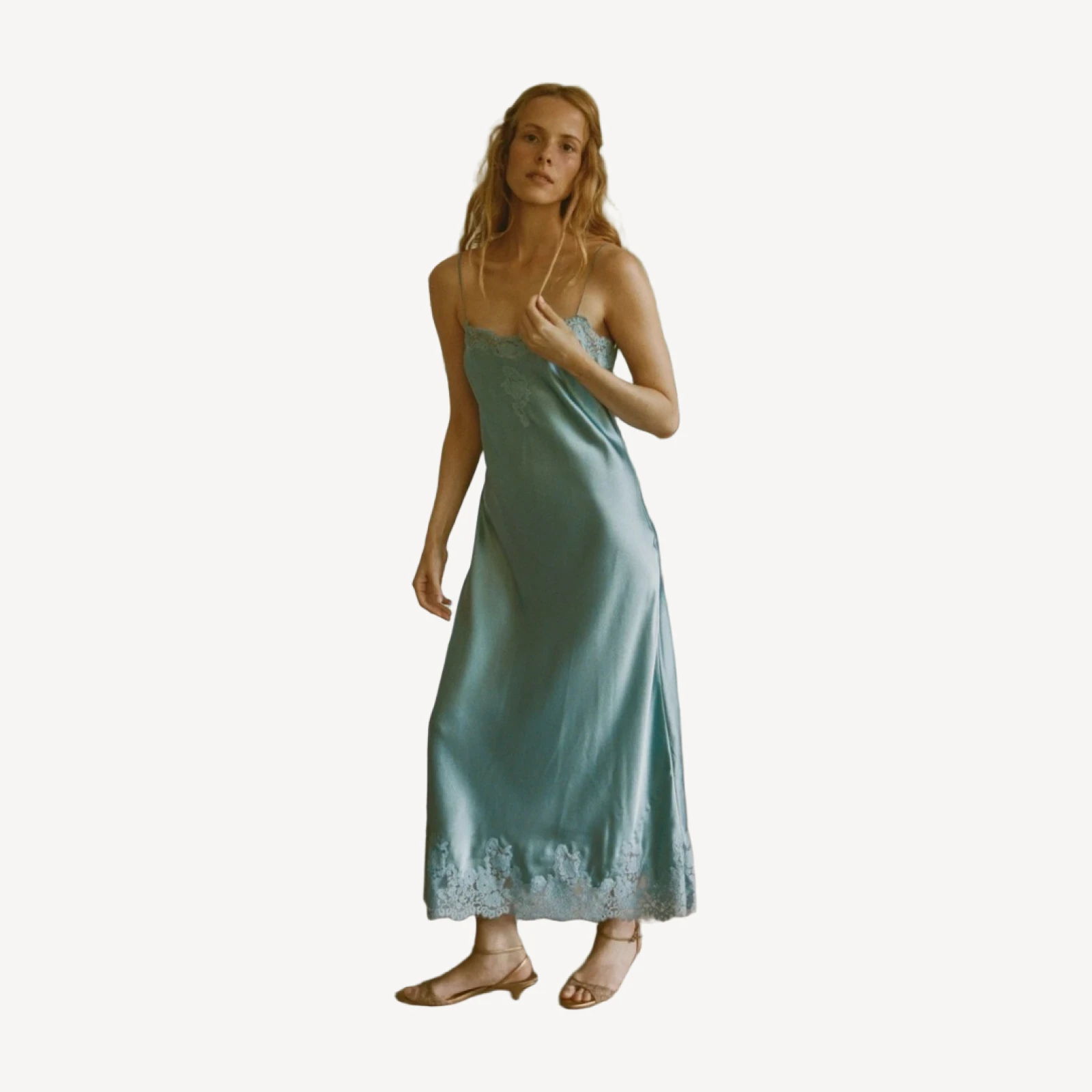 ZOELLE DRESS -- LARIMAR