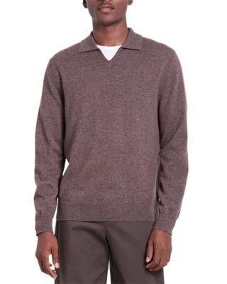 Theory Cashmere Jonny Collar Sweater Polo