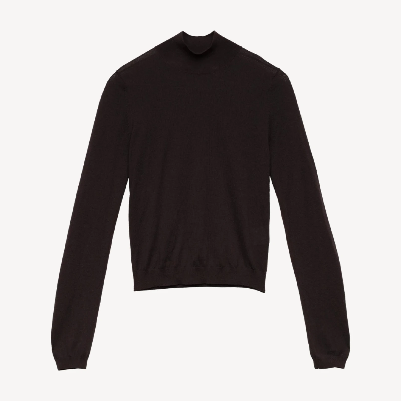 NERONI TURTLENECK -- EQUESTRIAN BROWN