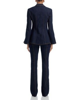 Cinq a Sept Love Token Shailene High Rise Bootcut Jeans in Indigo