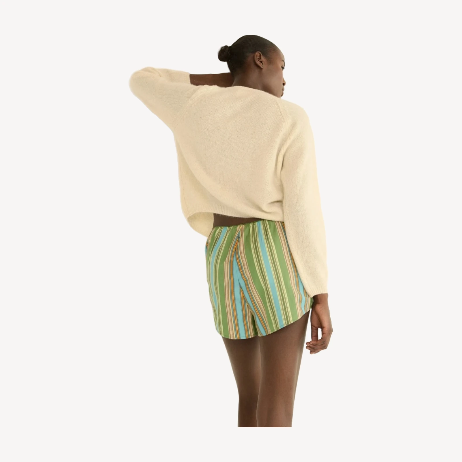 PEROLINE CASHMERE CARDIGAN -- DOGWOOD