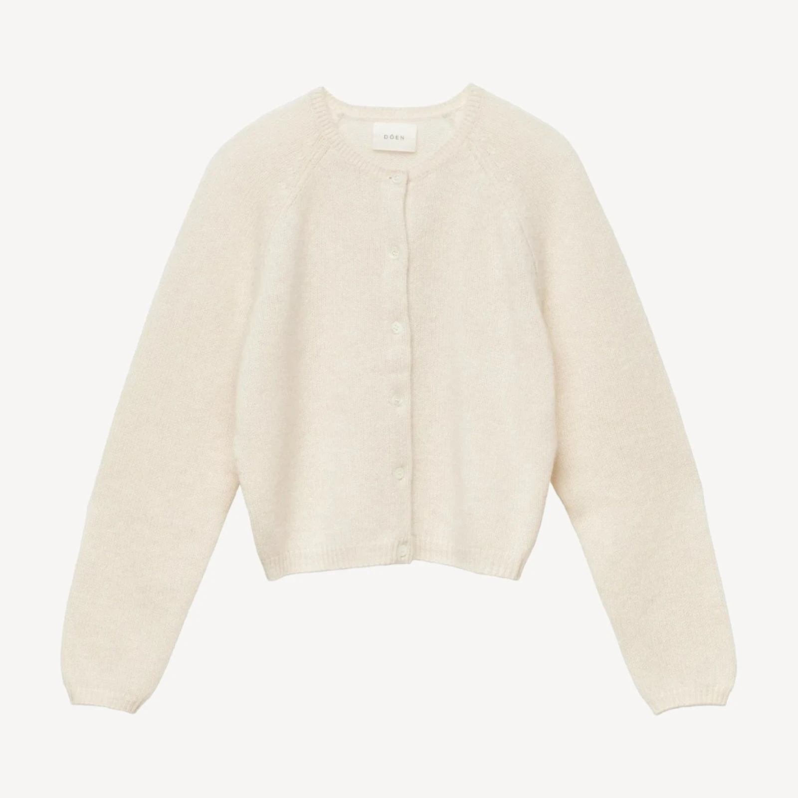 PEROLINE CASHMERE CARDIGAN -- DOGWOOD