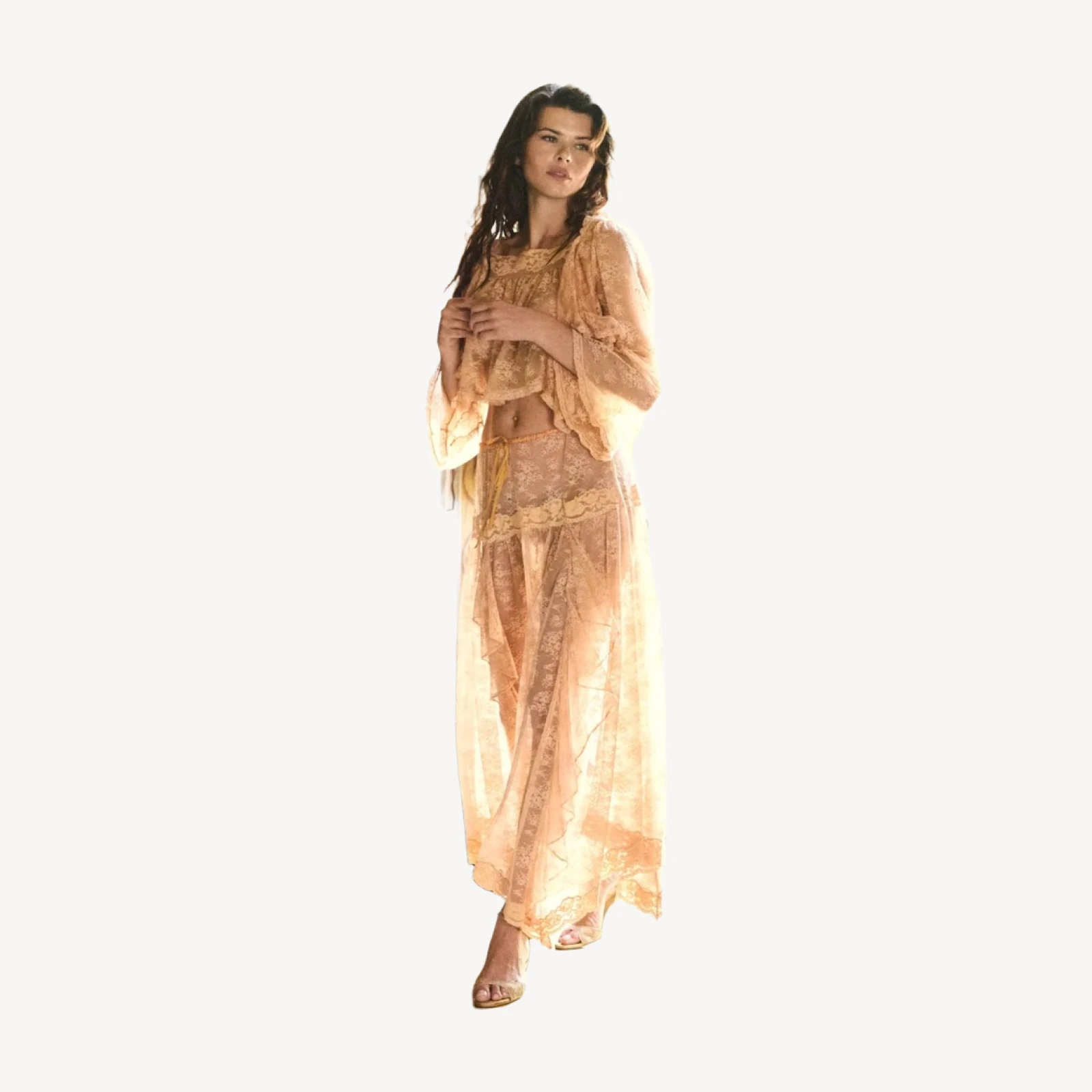 ZELIE TOP -- TOASTED ALMOND