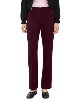 Theory Marcee Flat Front Pants in Admiral Crepe