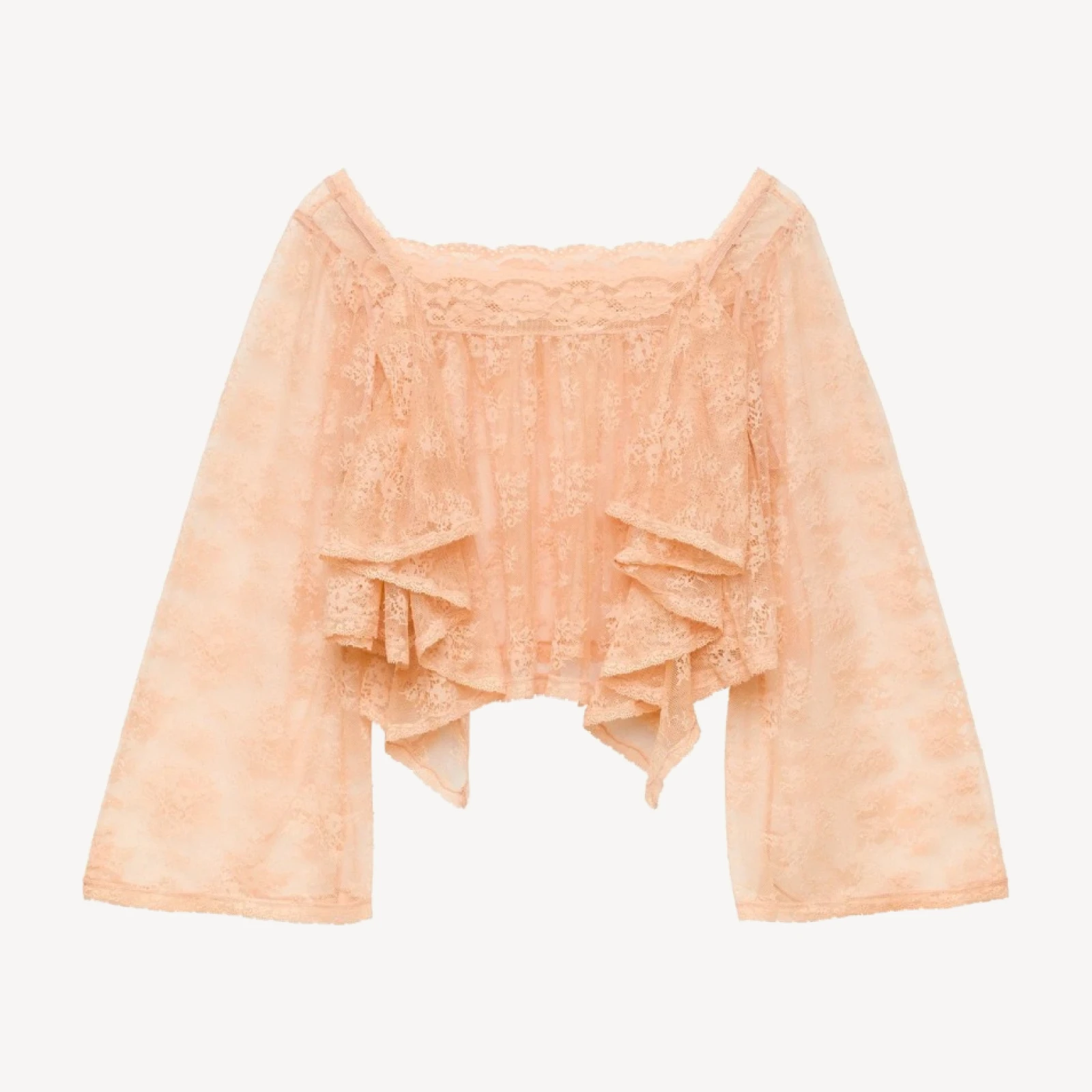 ZELIE TOP -- TOASTED ALMOND