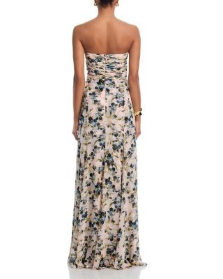Cinq a Sept Magy Trailing Iris Gown