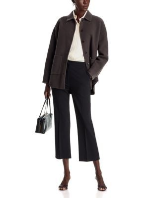 Theory Wool & Cashmere Shirt Jacket