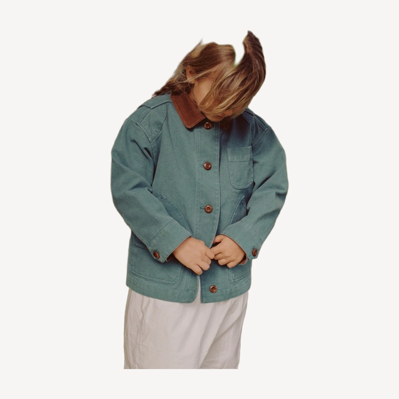 LITTLE PASCUAL JACKET -- CASPIAN BLUE