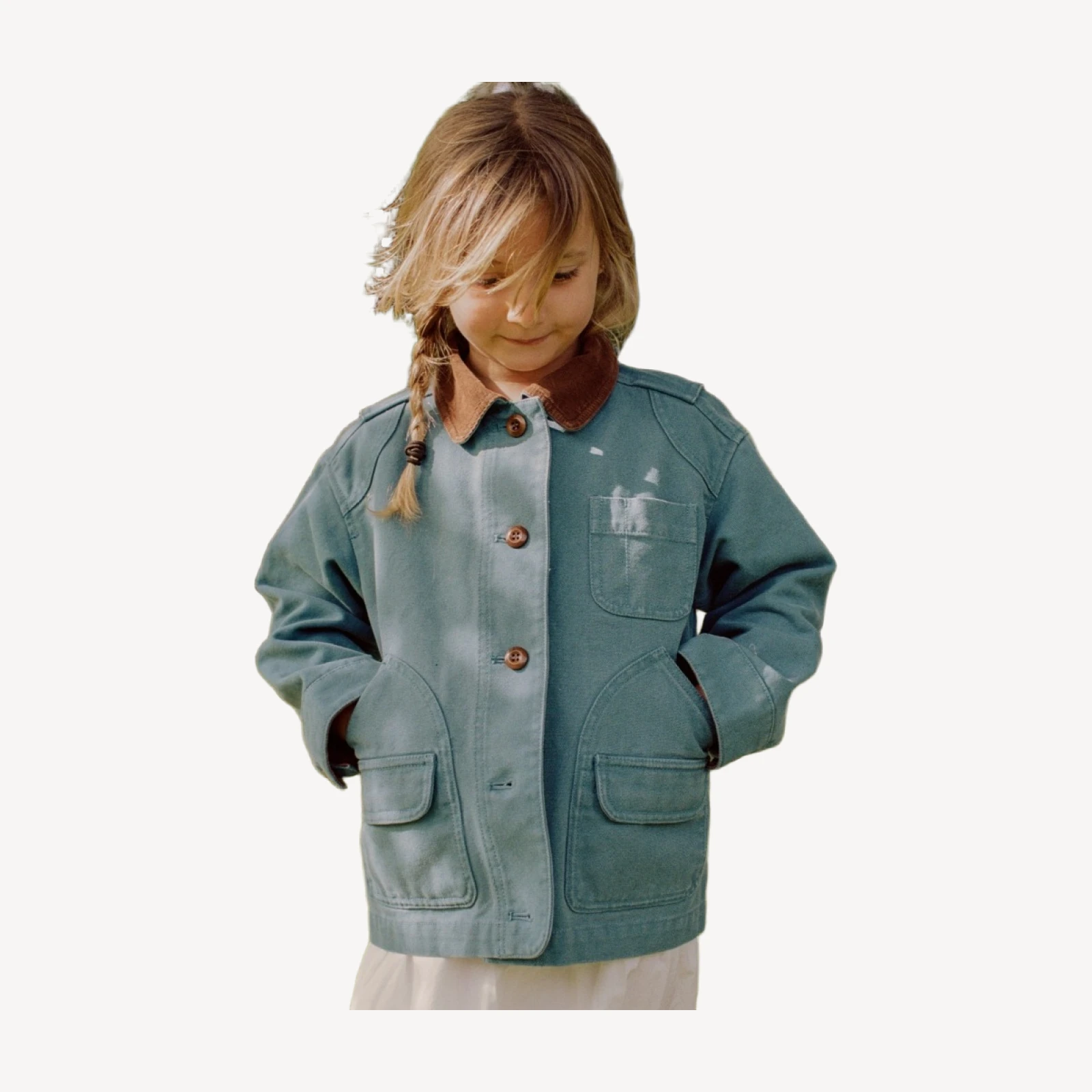 LITTLE PASCUAL JACKET -- CASPIAN BLUE