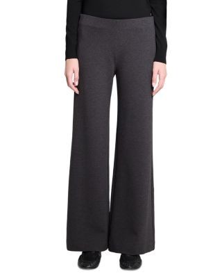 Theory Wool Blend Knit Flare Pants - Exclusive