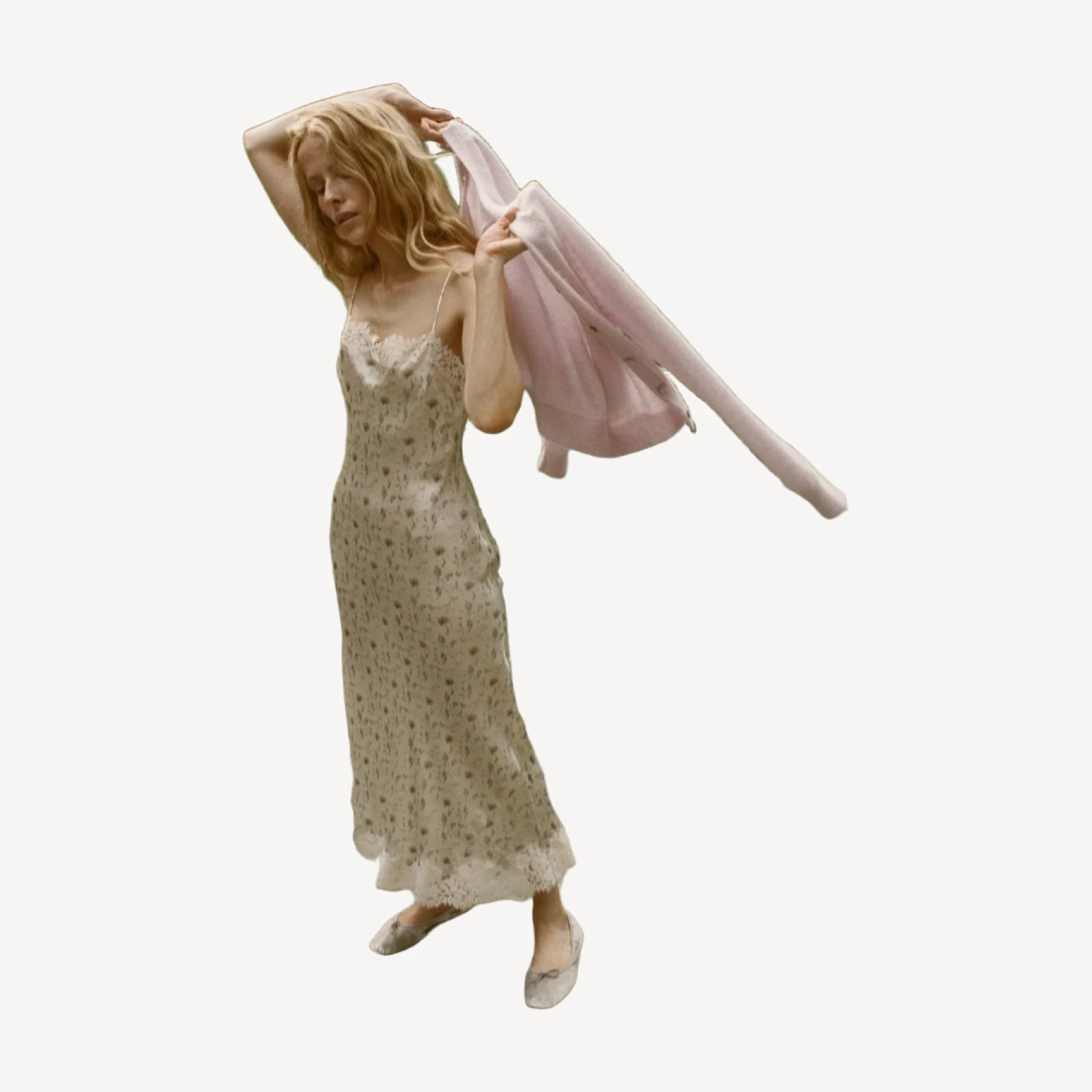 BETHILDE DRESS -- CAMELLIA BLOOM