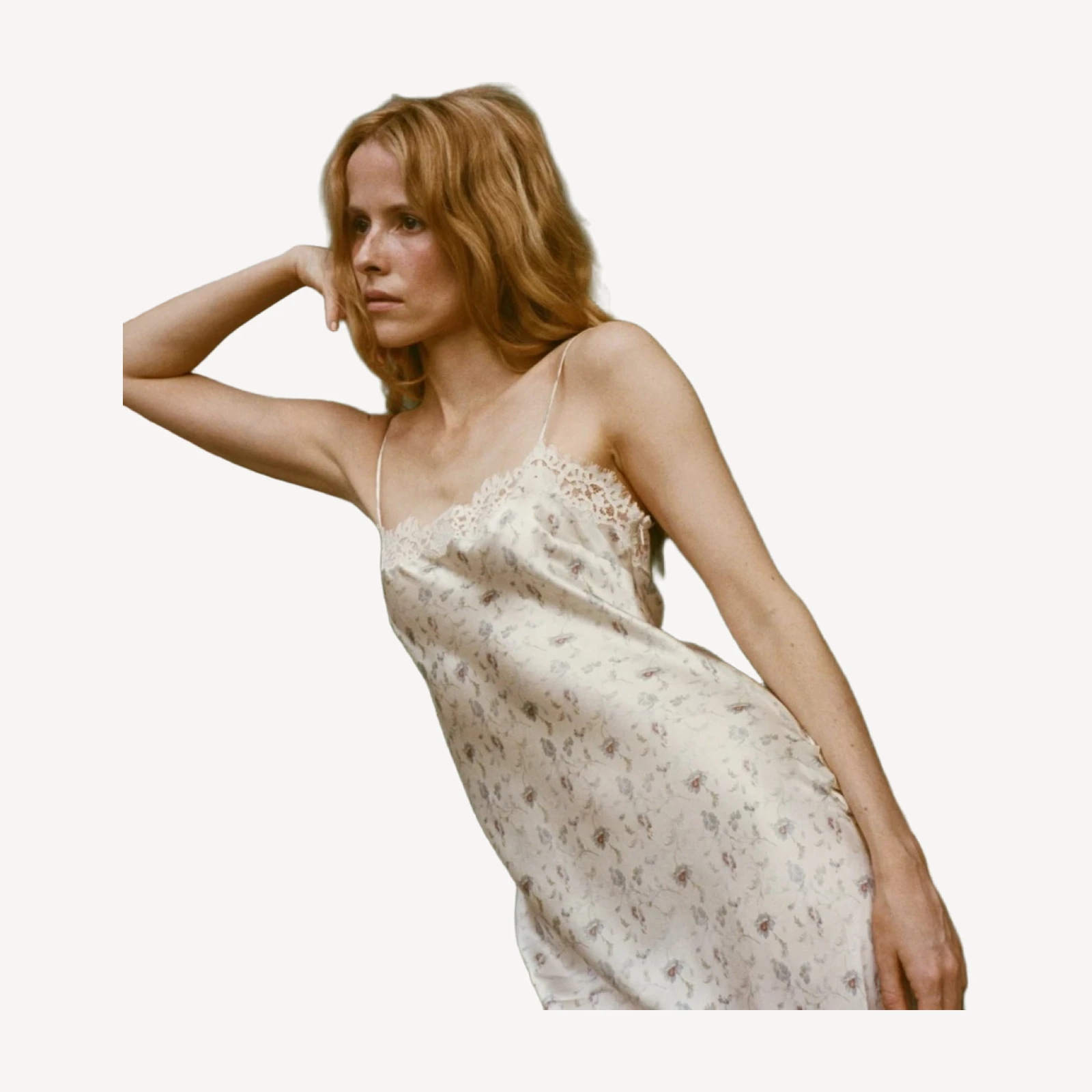 BETHILDE DRESS -- CAMELLIA BLOOM