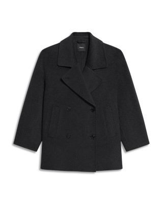 Theory Long Cocoon Peacoat