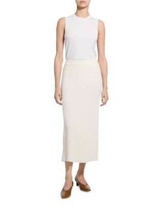 Theory Wool & Cashmere Knit Maxi Skirt
