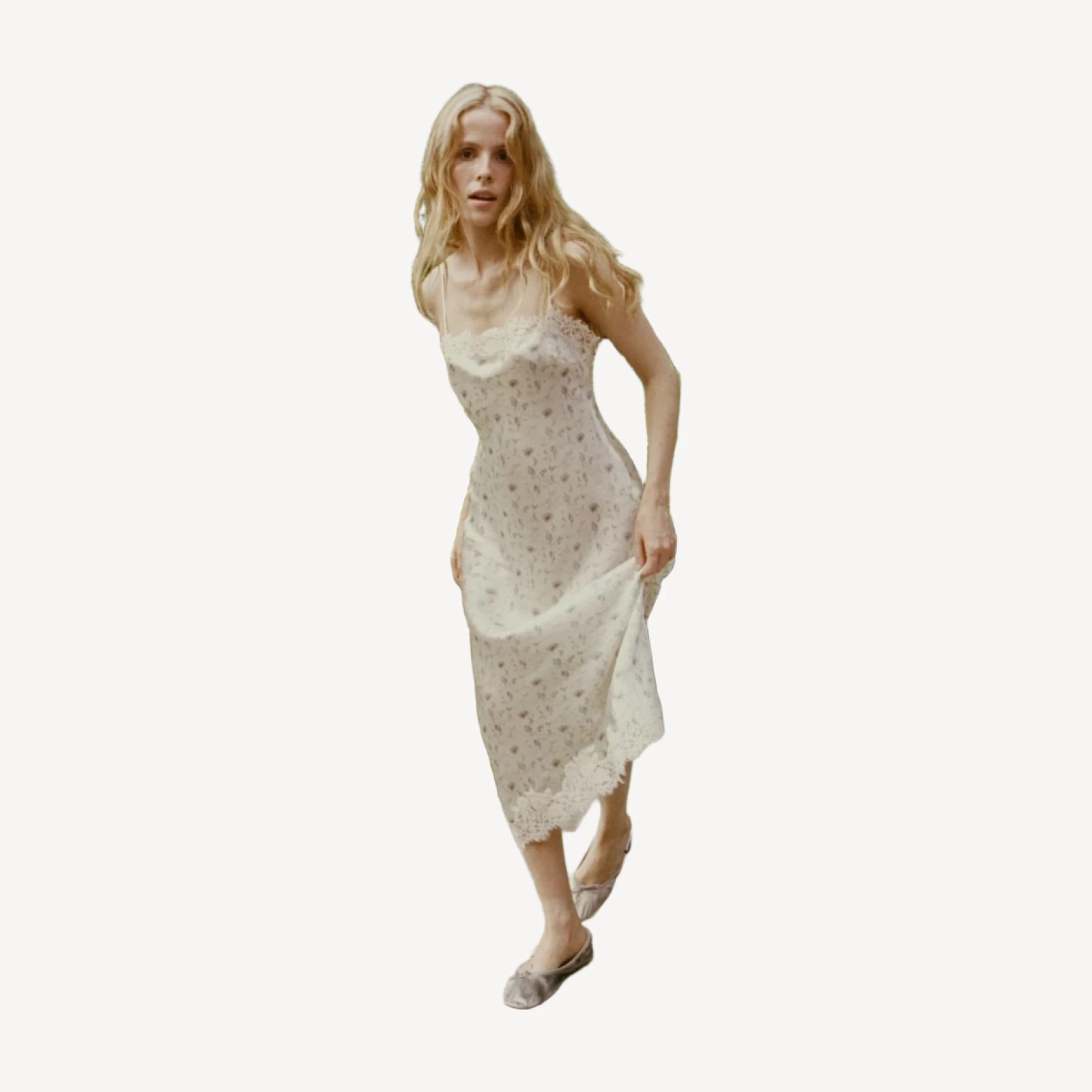 BETHILDE DRESS -- CAMELLIA BLOOM