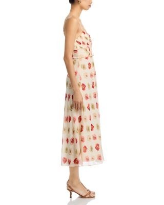 Cinq a Sept Floating Poppies Carline Dress