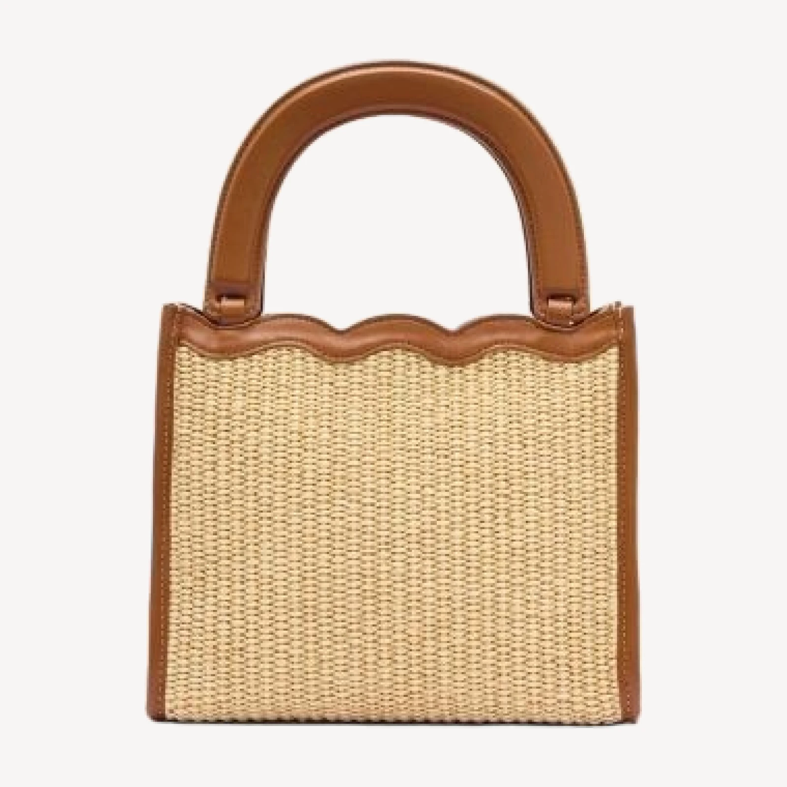 Reformation Emma Raffia Mini Bag