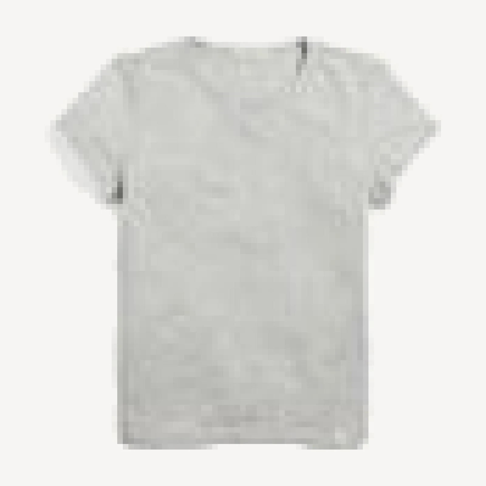 Women's Re-Spun Signature Crew in Light Heather Grey