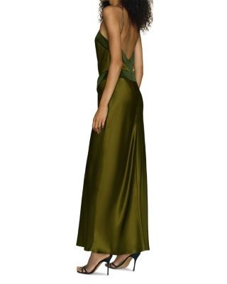 Reformation Jillian Silk Dress