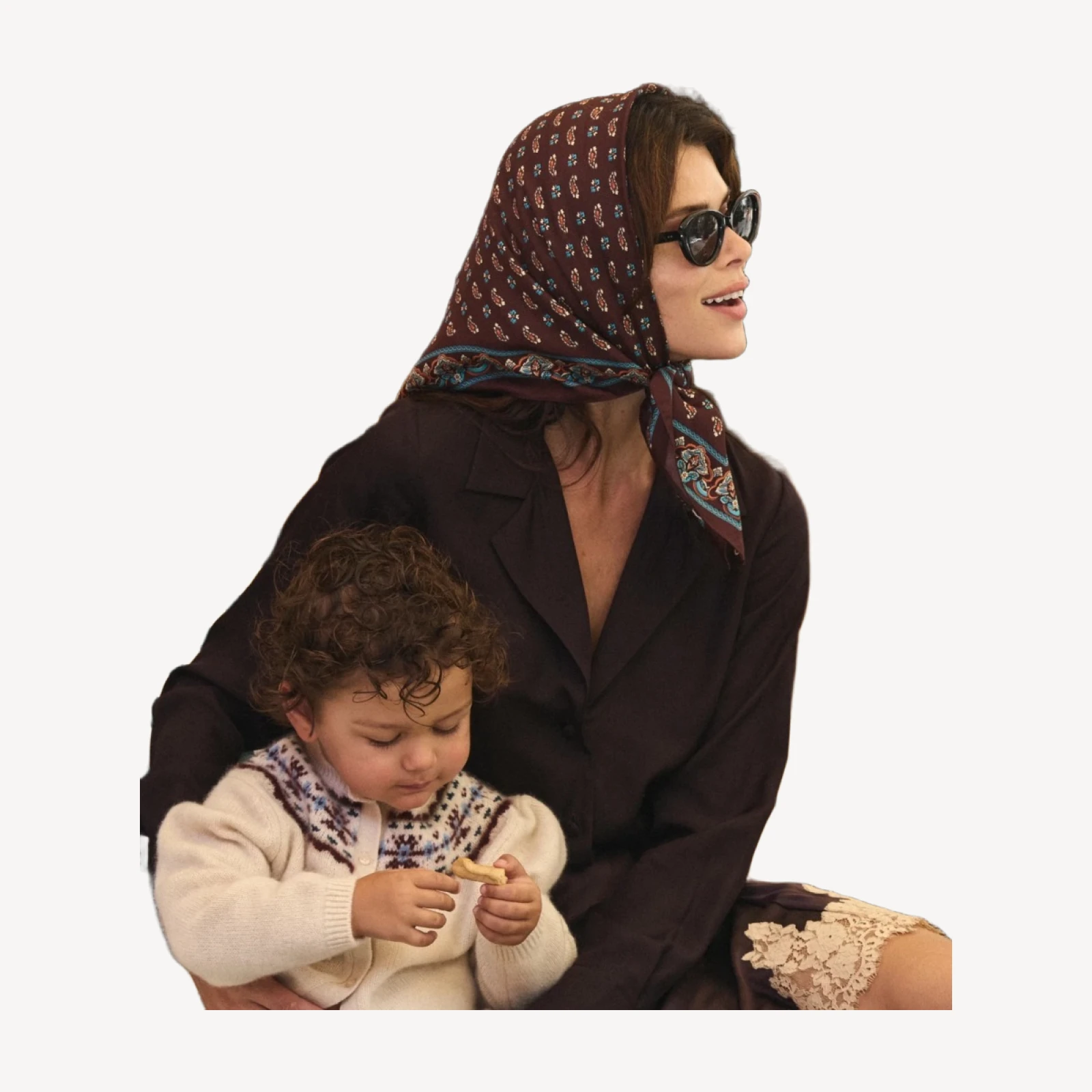 GRANDE PENNY BANDANA -- DEAUVILLE PAISLEY