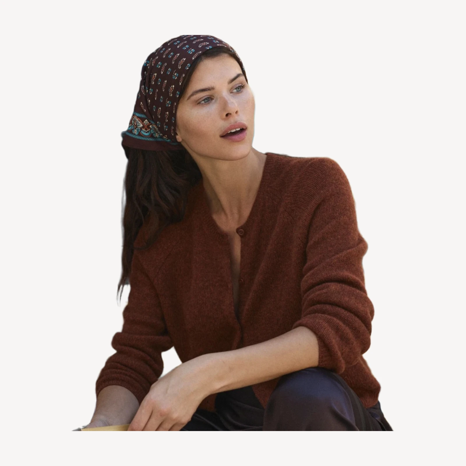 GRANDE PENNY BANDANA -- DEAUVILLE PAISLEY