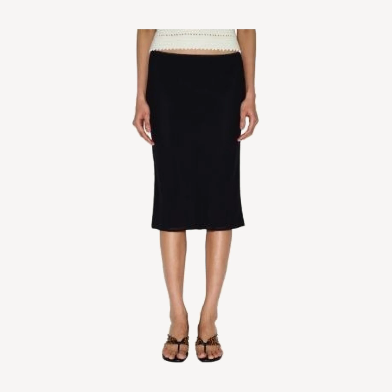 Reformation Layla Knee Length Skirt