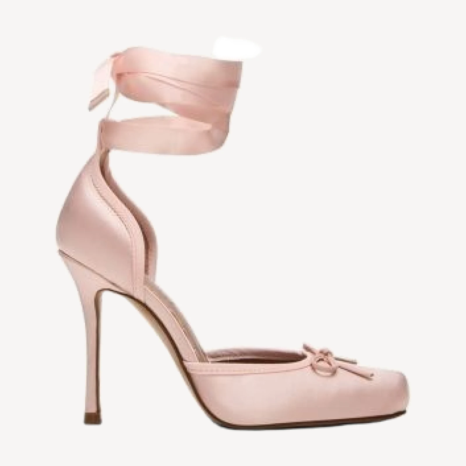 Steve Madden Women's Larina Satin Lace Up Pumps
