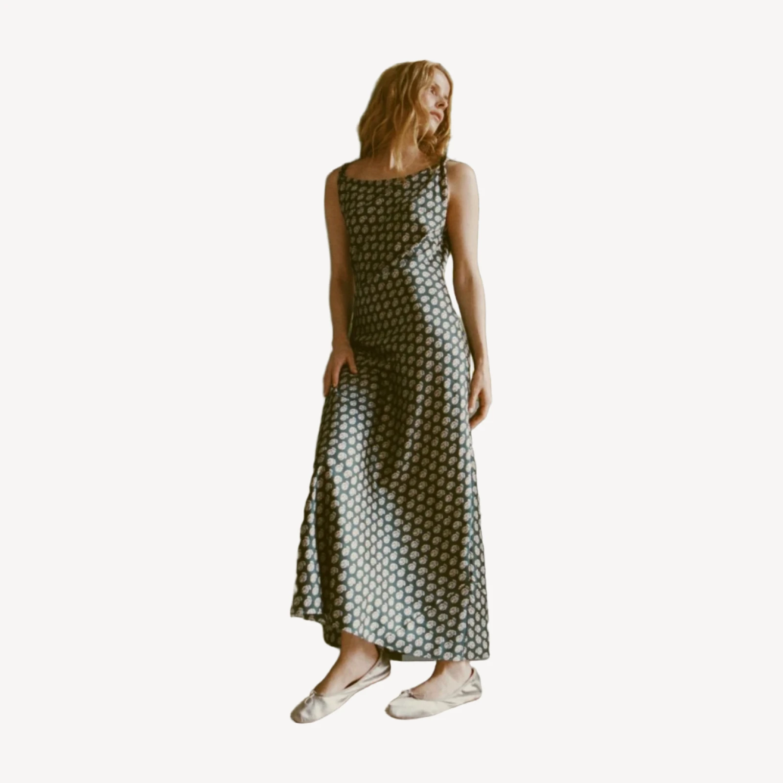 MARISELLE DRESS -- CHAUMONT PAISLEY