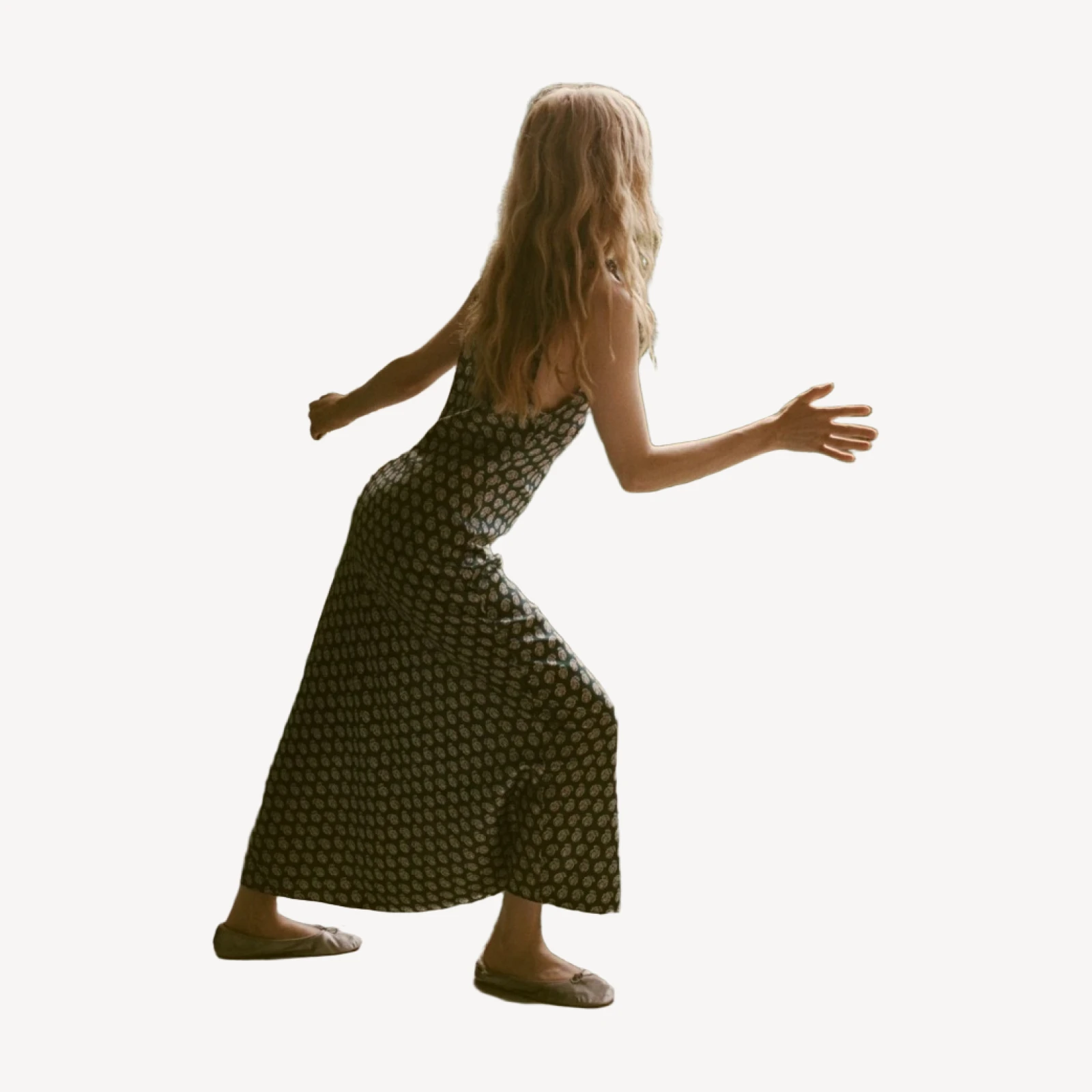 MARISELLE DRESS -- CHAUMONT PAISLEY