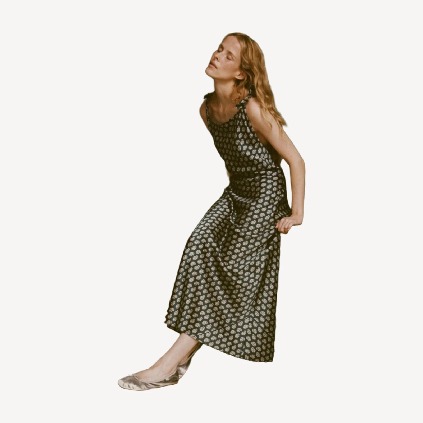MARISELLE DRESS -- CHAUMONT PAISLEY