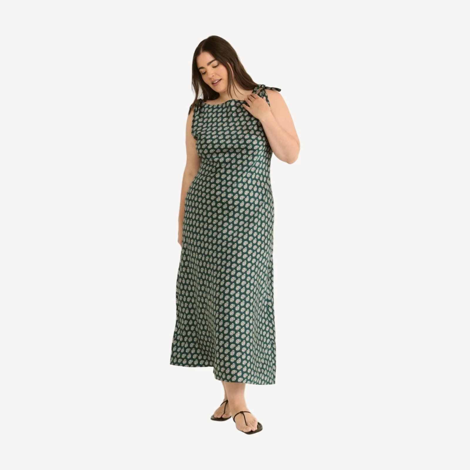 MARISELLE DRESS -- CHAUMONT PAISLEY