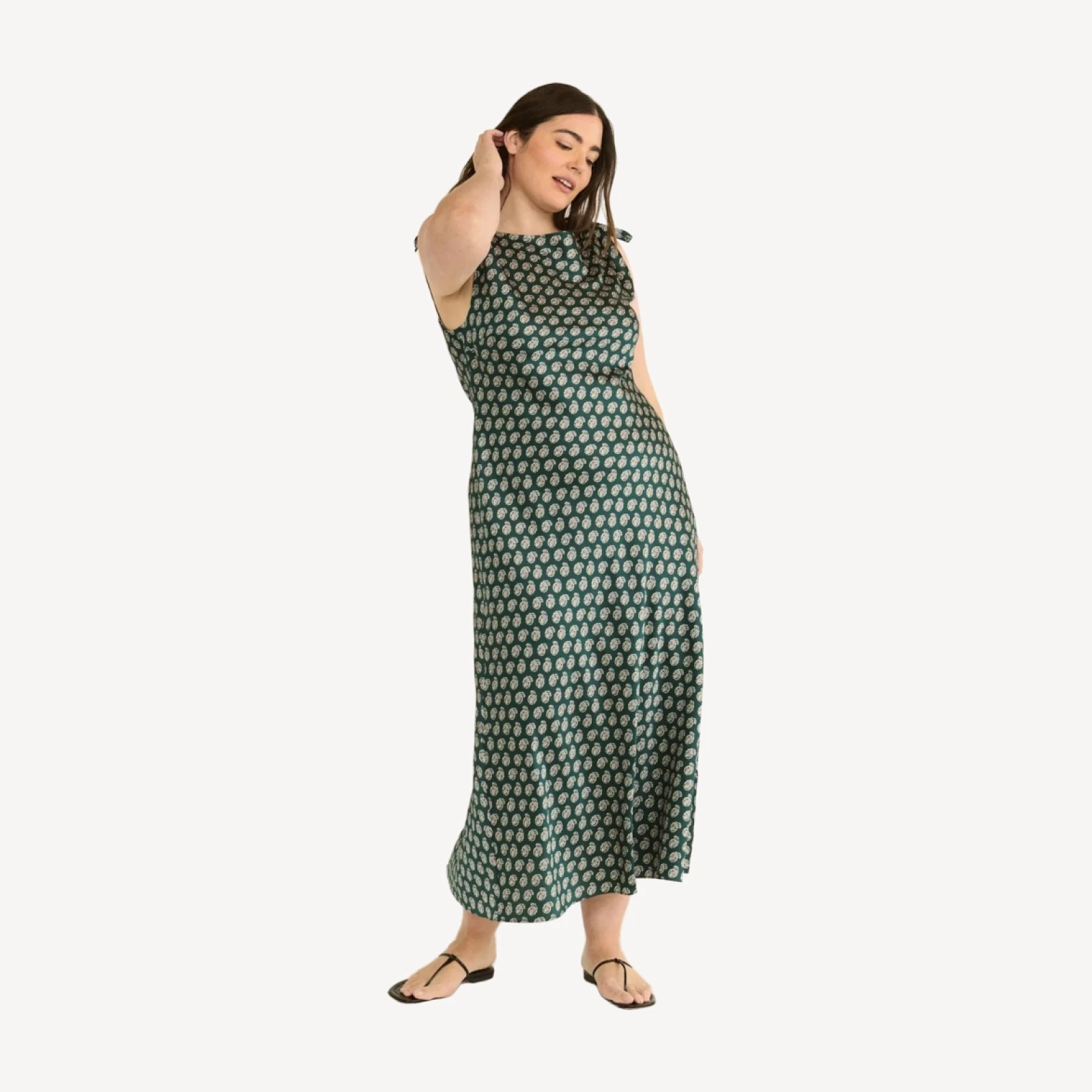 MARISELLE DRESS -- CHAUMONT PAISLEY