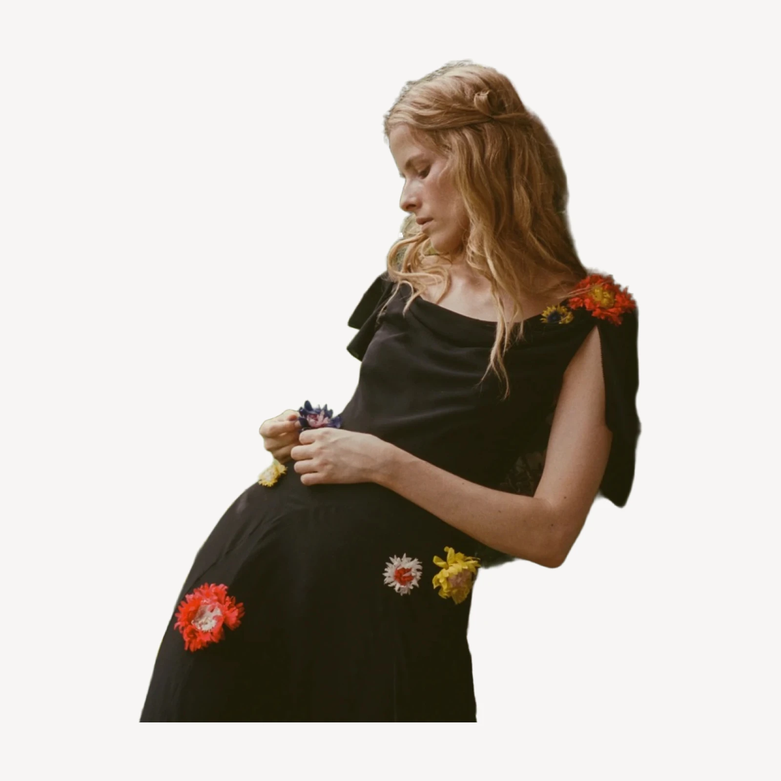 ORPHINA DRESS -- BLACK