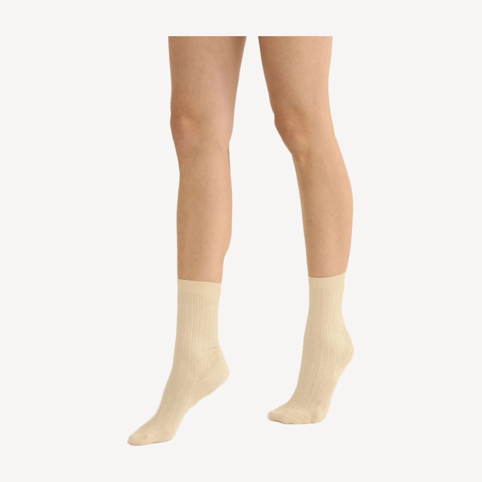 COLLÉGIEN VICTOIRE GLITTER CREW SOCKS -- DOUX ANGEUAX