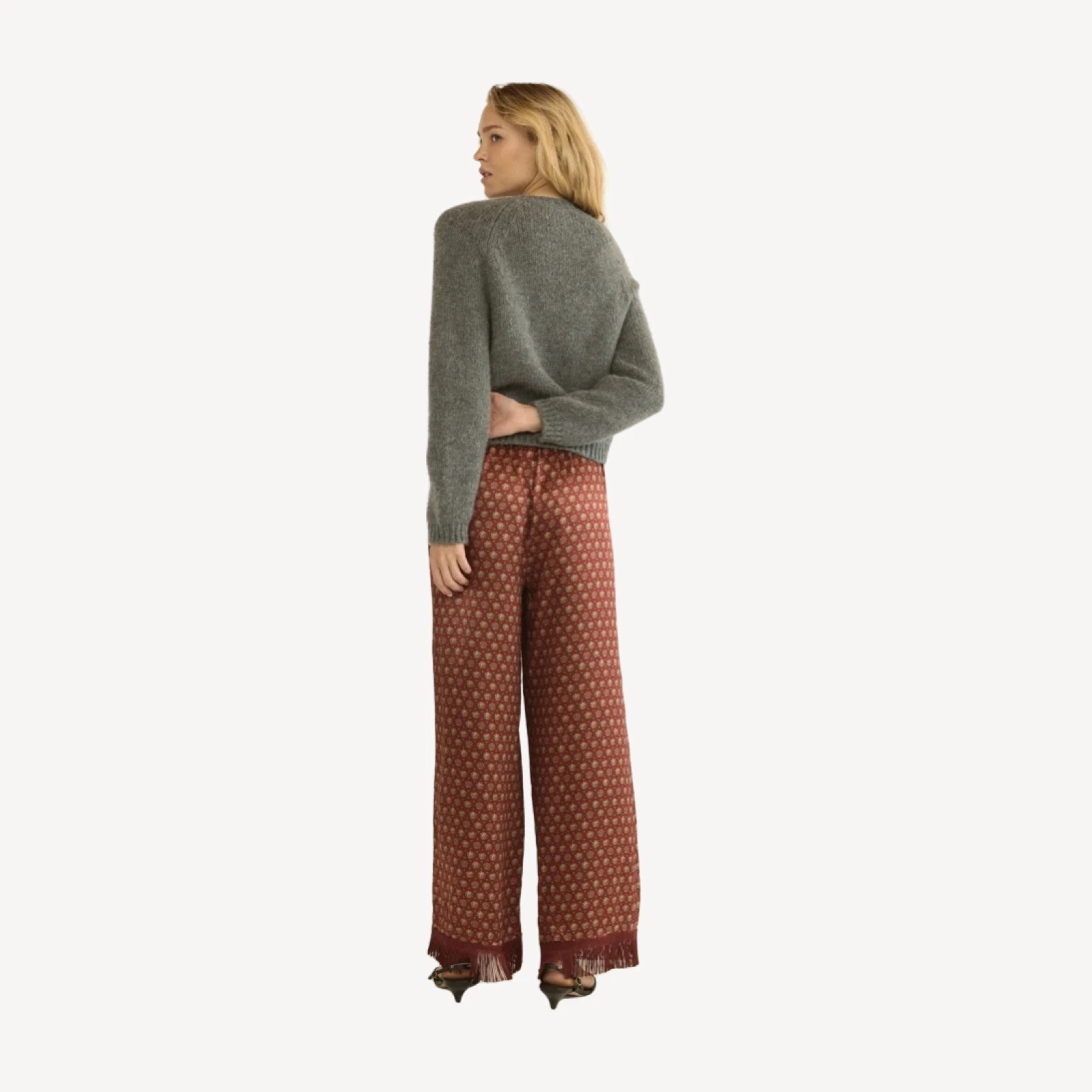 DARCY CARDIGAN -- CHARCOAL MELANGE