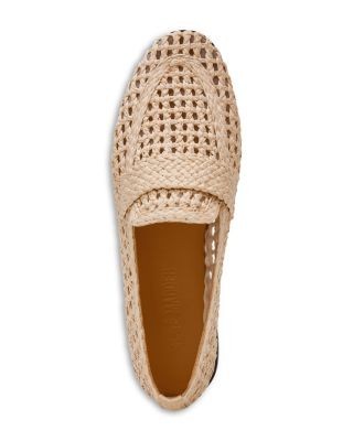Steve Madden Women's Stewart Raffia Loafers