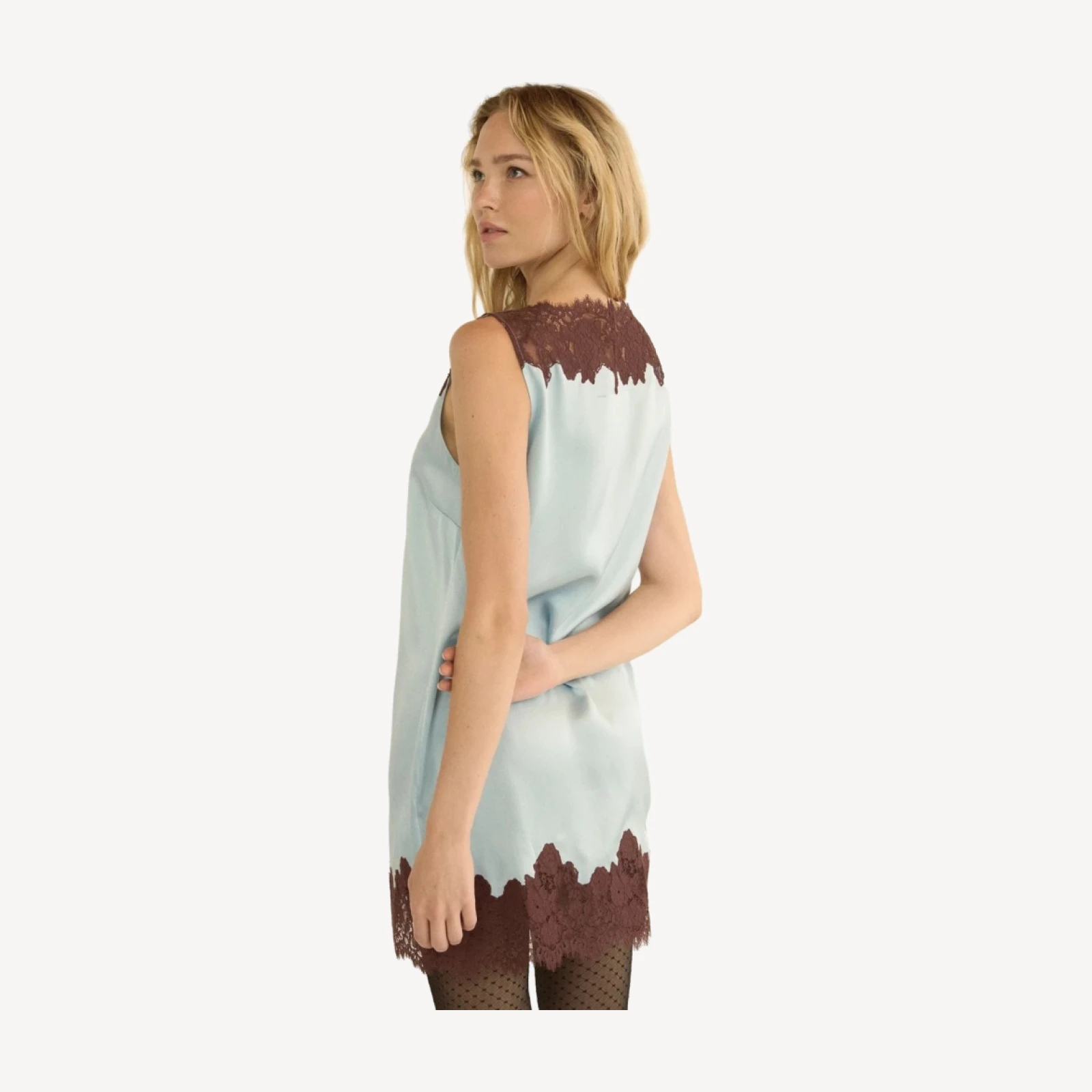 VIDA DRESS -- CLOUDLESS SKY