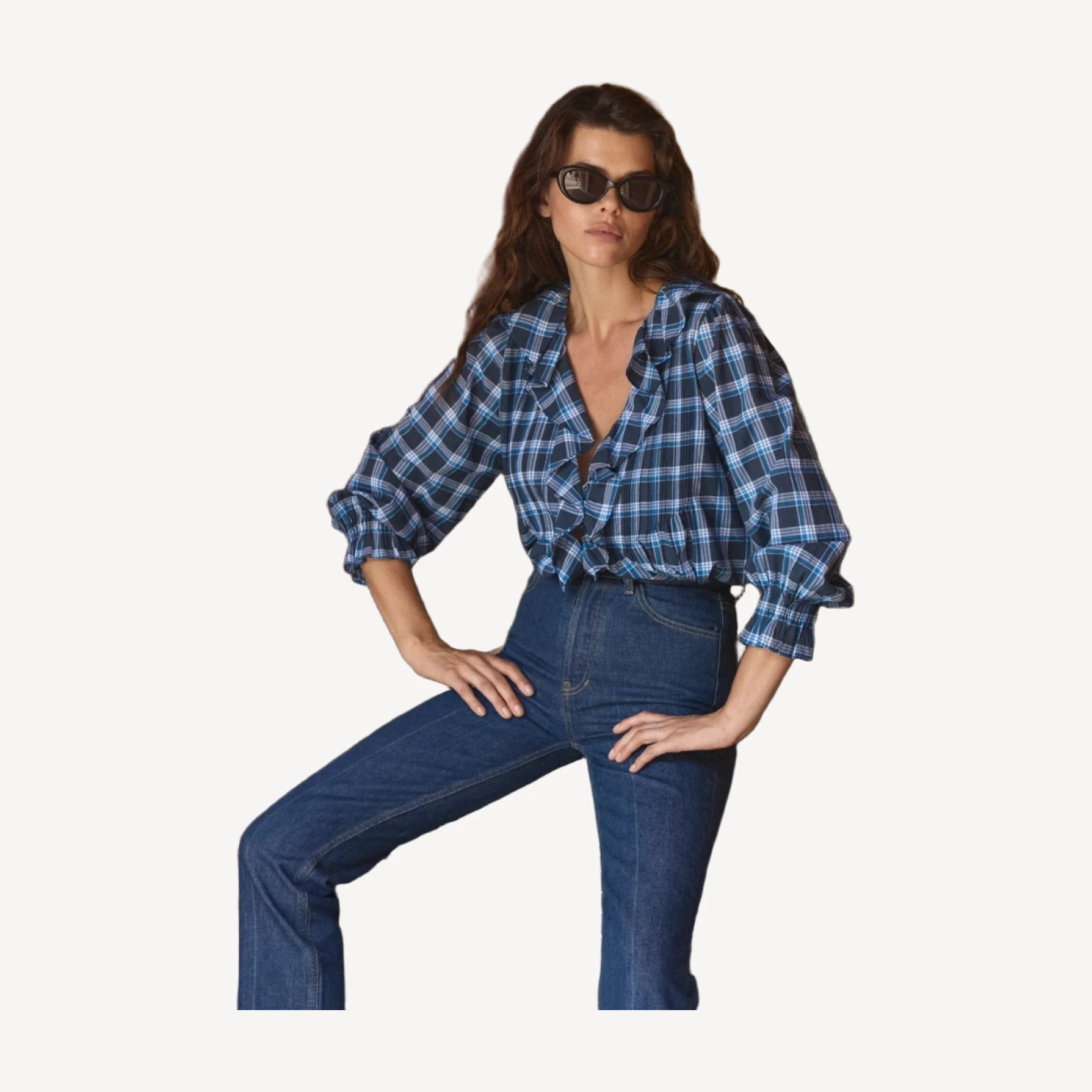 HARDY TOP -- VALMONT PLAID