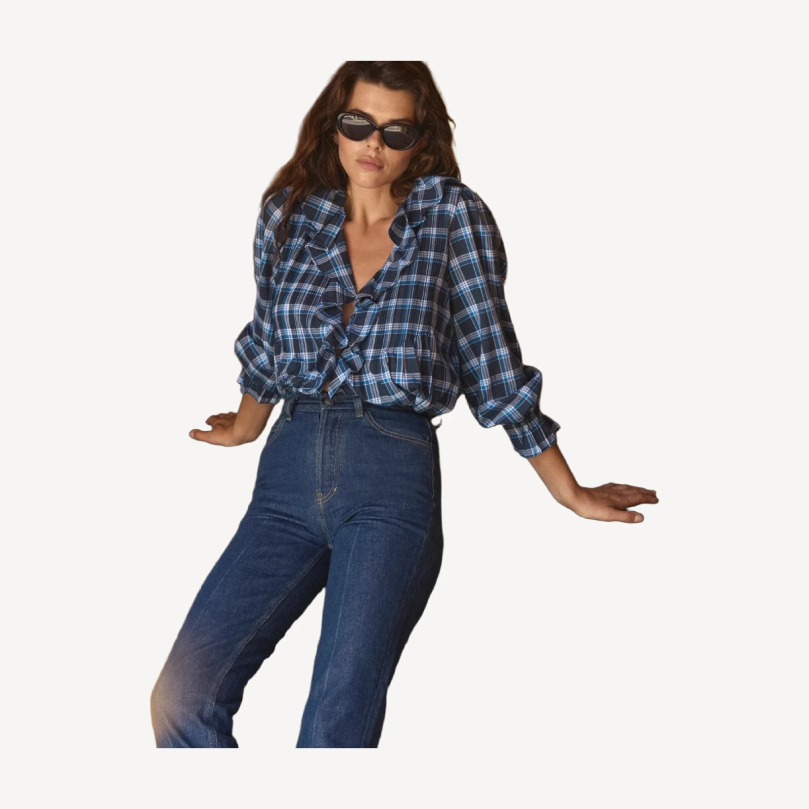 HARDY TOP -- VALMONT PLAID