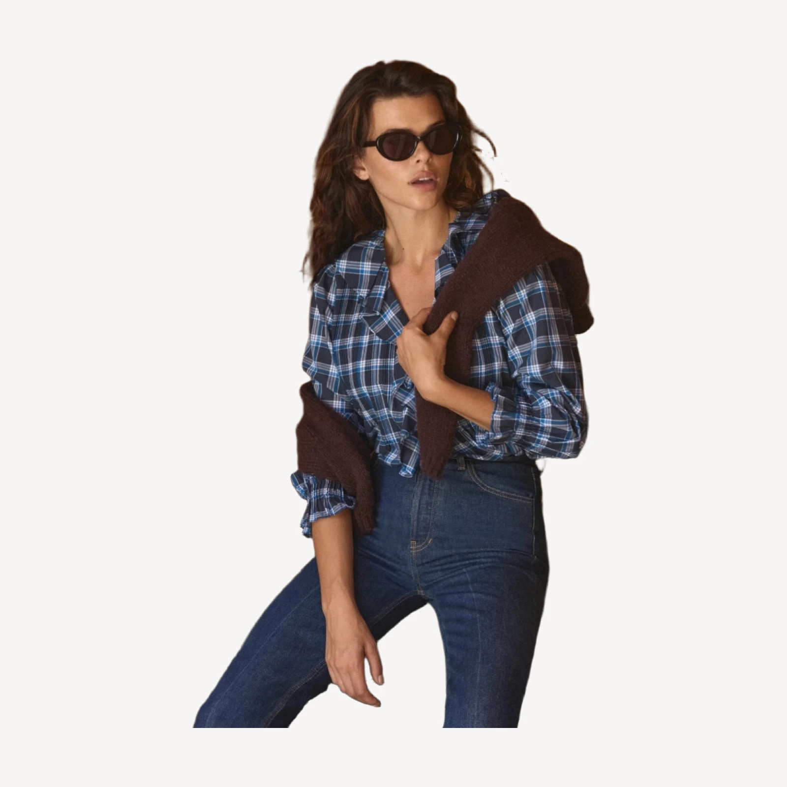 HARDY TOP -- VALMONT PLAID