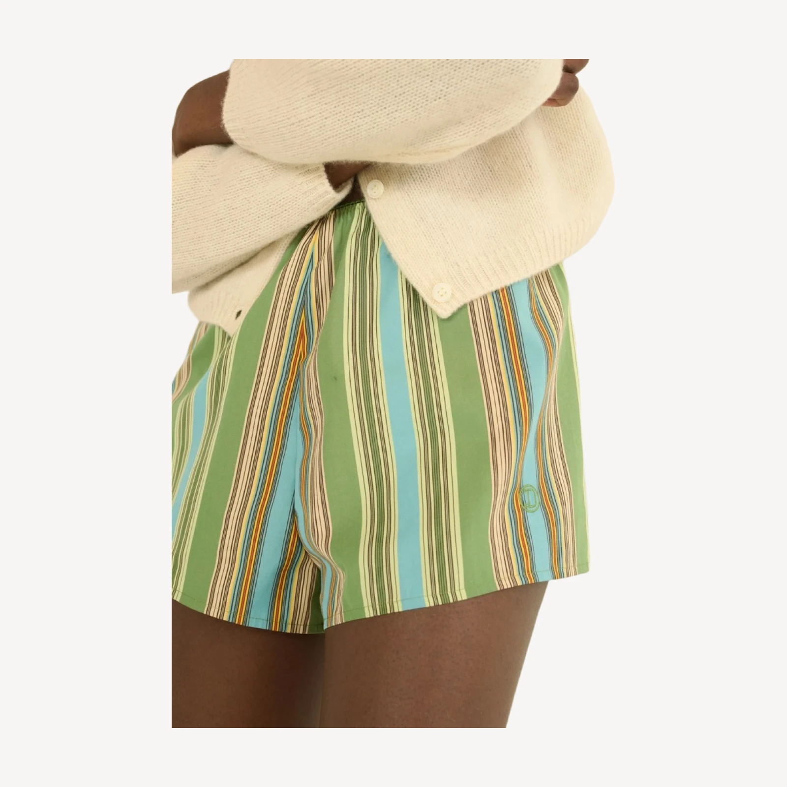 THELMA SHORT -- SAINT-OUEN STRIPE