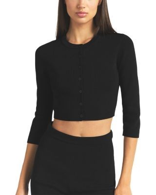 Skims Refined Knit Crop Cardigan