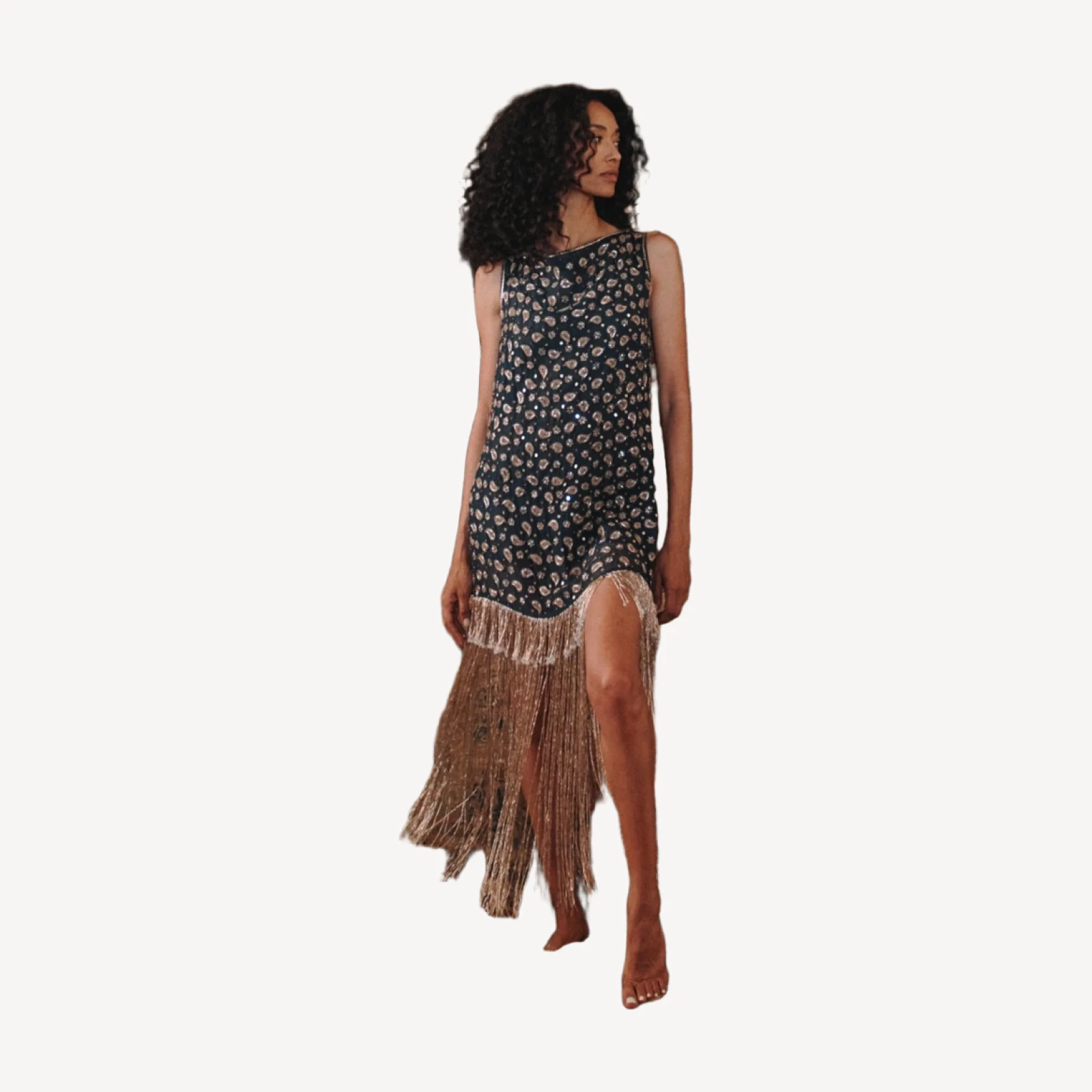 LUMINAIRE DRESS -- COURS LA REINE PAISLEY