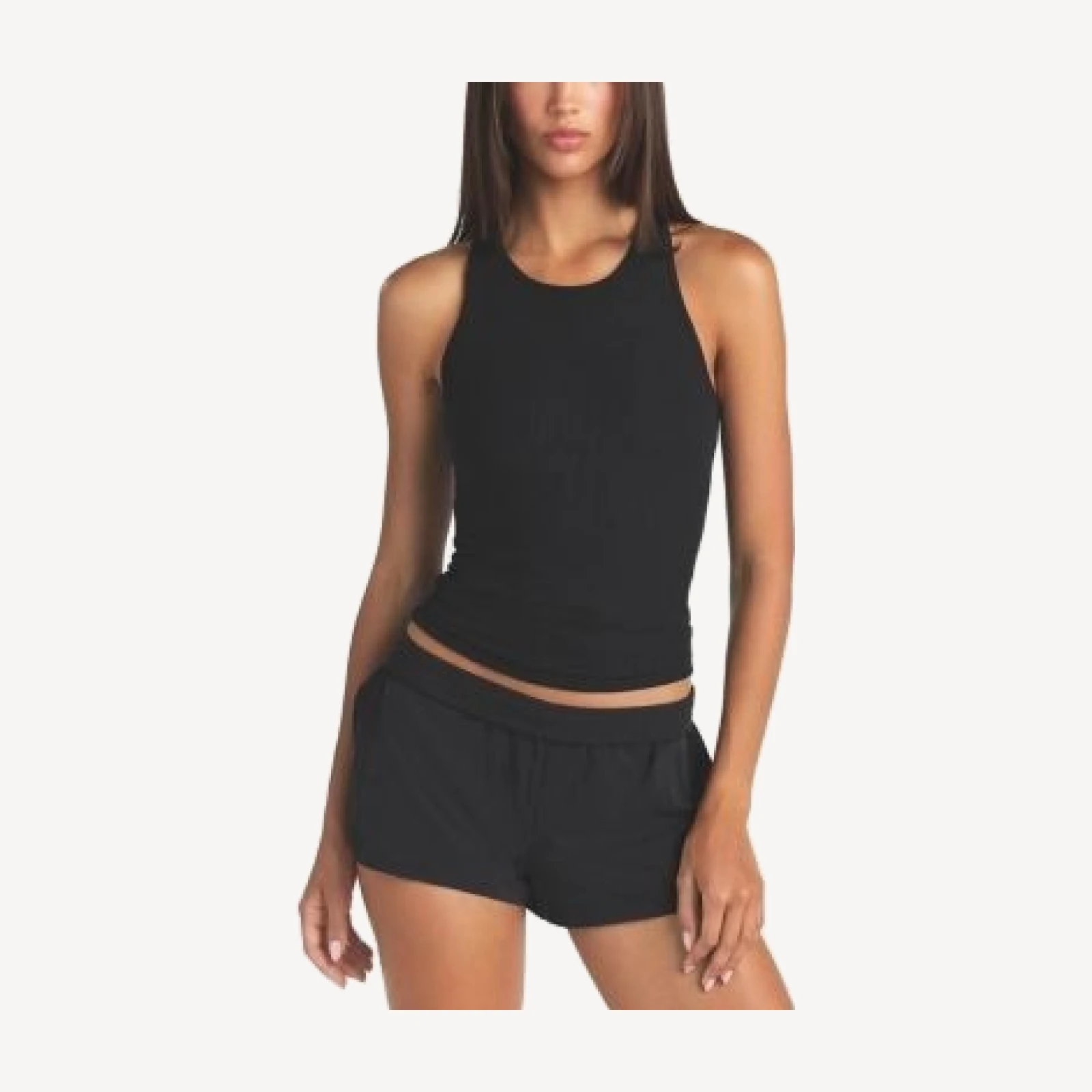 Skims Boyfriend Rib Tank Top
