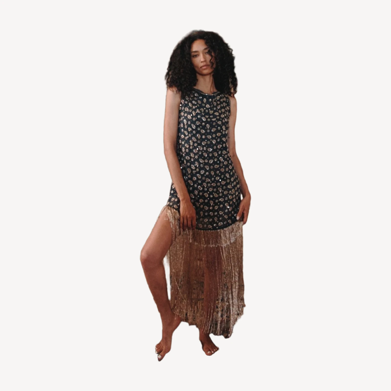 LUMINAIRE DRESS -- COURS LA REINE PAISLEY