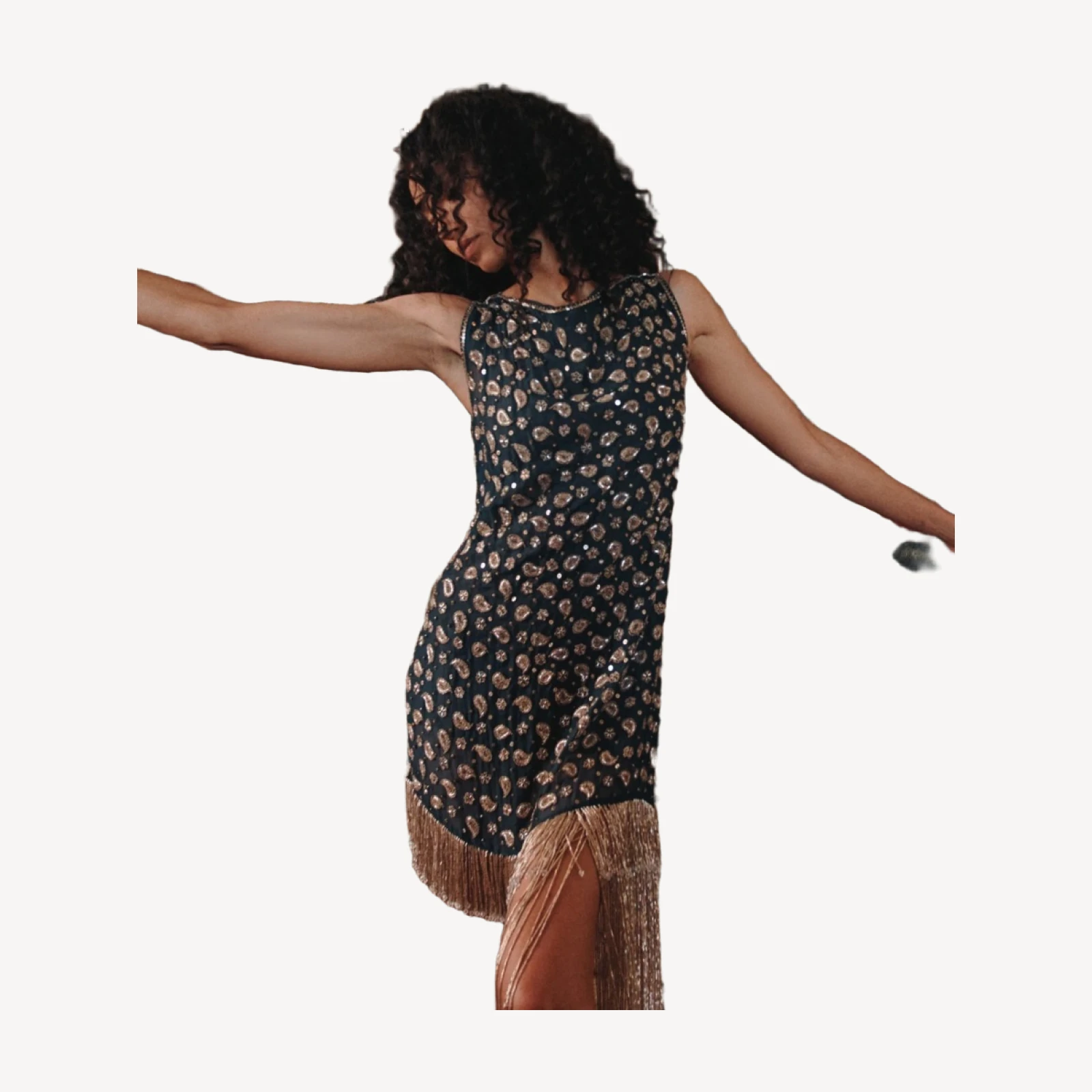 LUMINAIRE DRESS -- COURS LA REINE PAISLEY