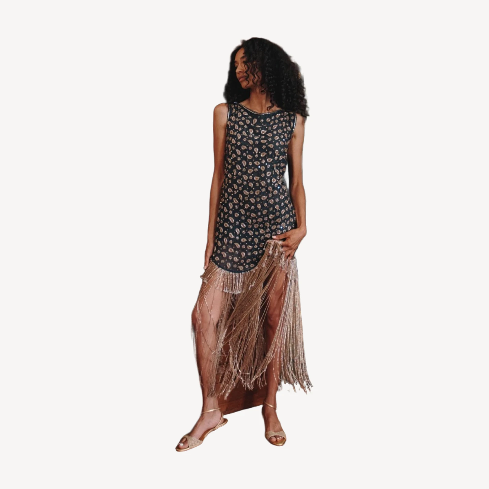 LUMINAIRE DRESS -- COURS LA REINE PAISLEY